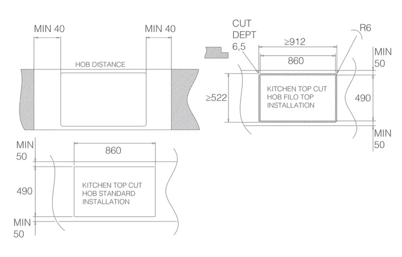 Ratio Connex 905 Plus Einbausituation 2