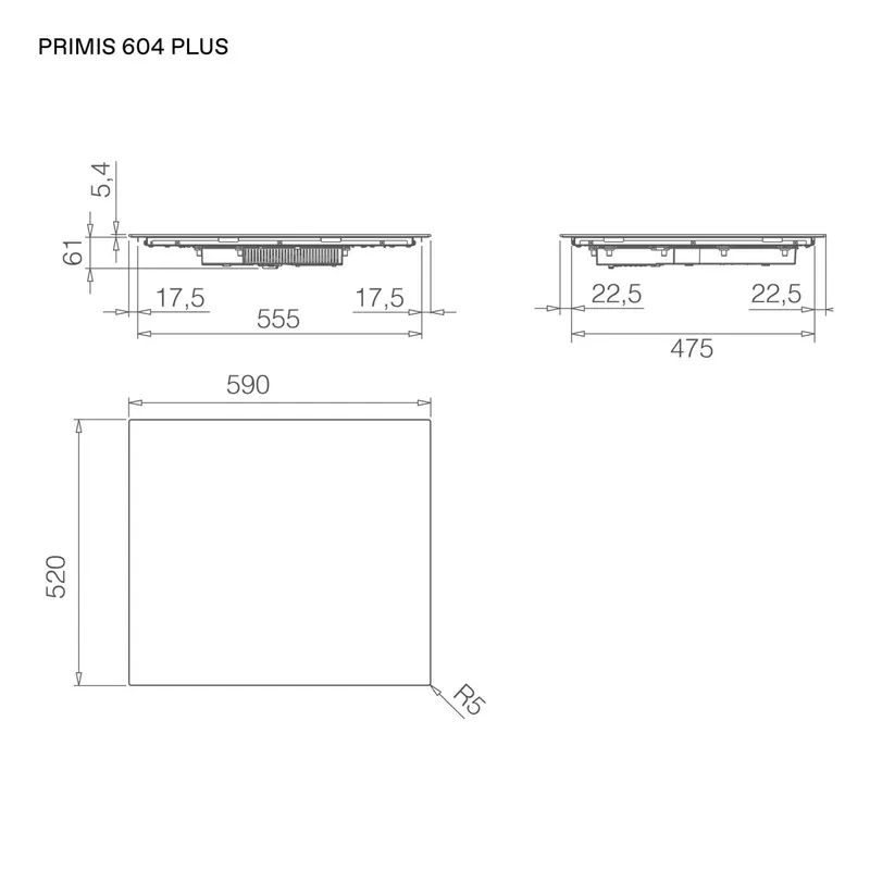 Primis 604 Plus Einbausituation 1