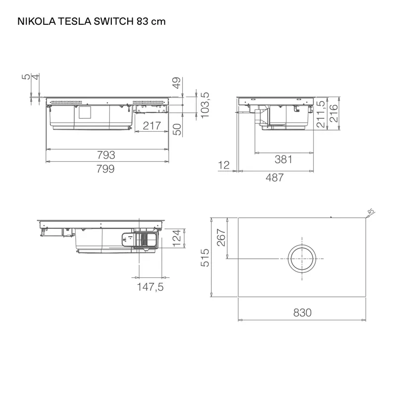 Maßzeichnung NikolaTesla Switch