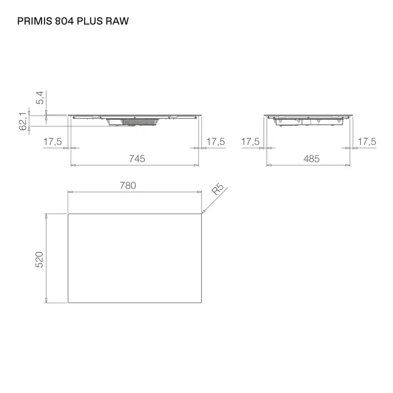 Primis 804 Plus Einbausituation 1