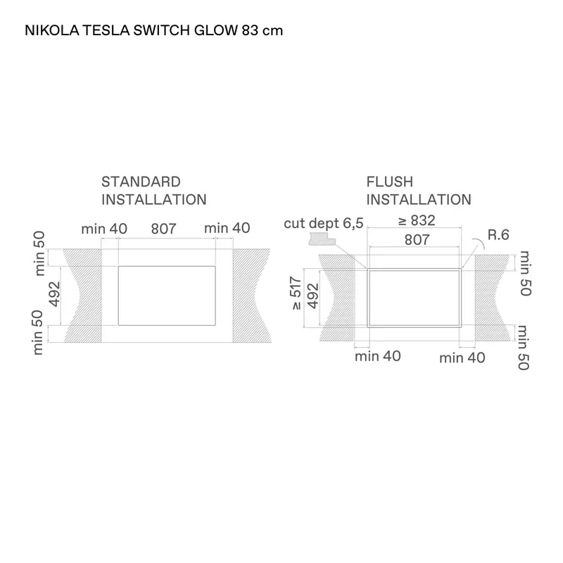 Maßzeichnung NikolaTesla Switch Glow