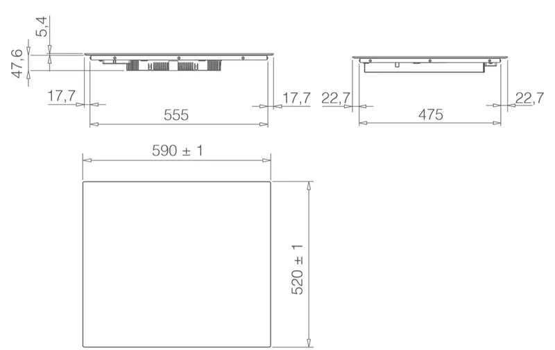 Ratio Connex 604 Plus Einbausituation 1